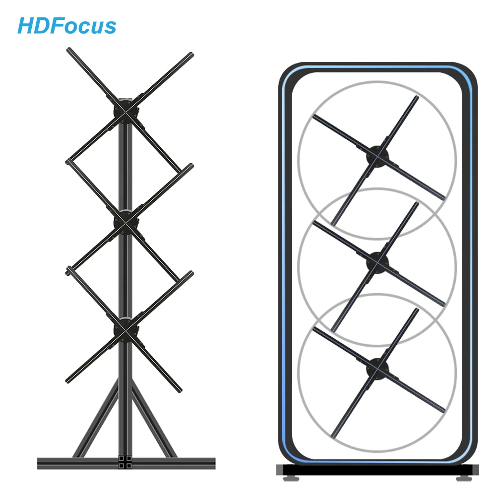 spinning led fan hologram spinning led fan hologram